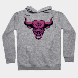 Neon bull Hoodie